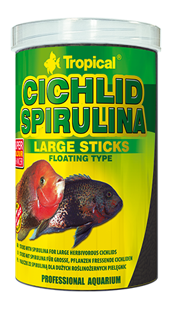 TROPICAL Cichl. Spirul. Large Sticks 5L/1,5kg