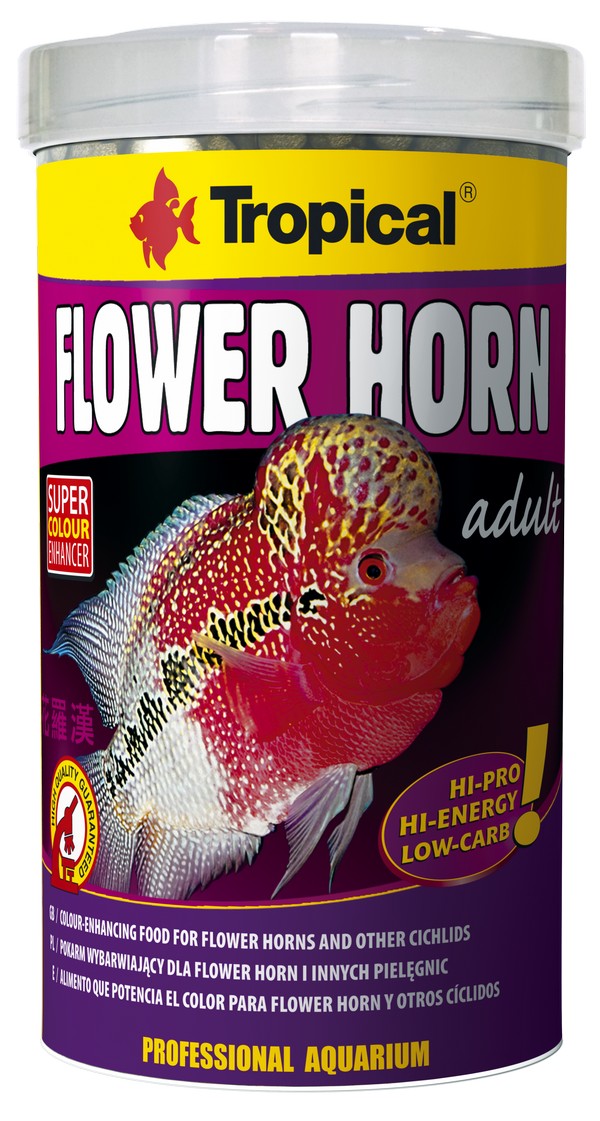 TROPICAL Flower Horn Adult Pellet 3L / 1,14kg