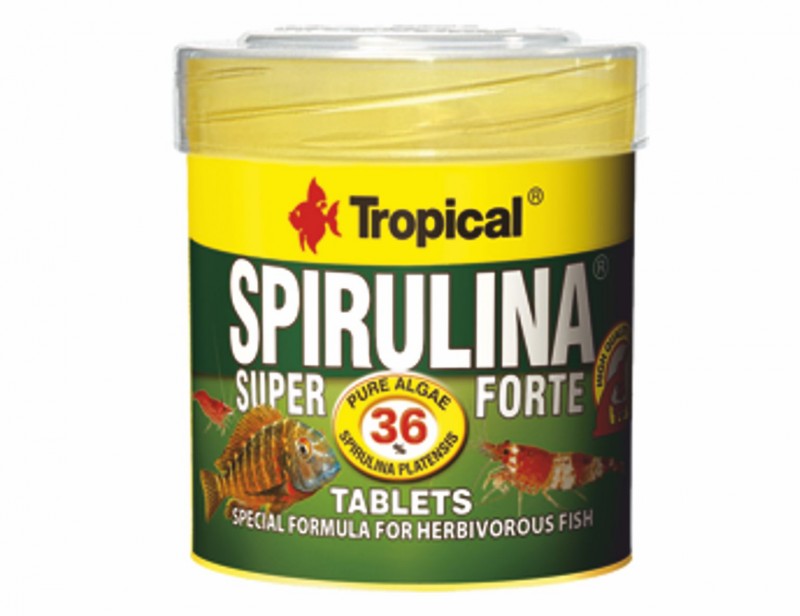 Tropical Super Spirulina Forte Tablets 36% 50ml/36g cca 80ks