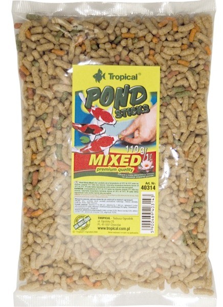 Tropical Pond sticks Mixed 90g/1l sáček