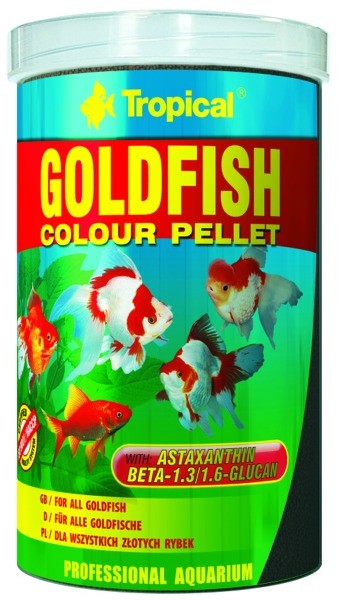 TROPICAL Goldfish Color Pellet 250ml/75g