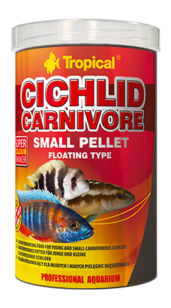 TROPICAL Cichl.Carnivore S Pellet 250ml