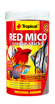 TROPICAL Red MicoColour Sticks 250ml/80g