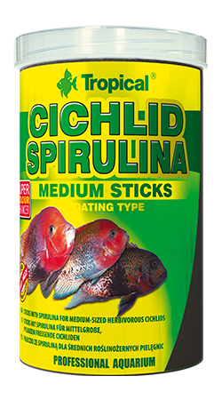 TROPICAL Cichl. Spirul. Medium Sticks 250ml/90g