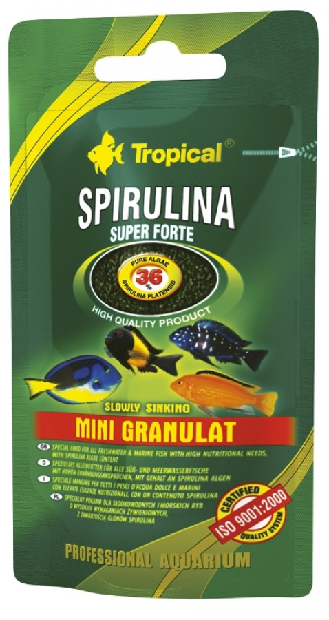 TROPICAL Super Spirulina Forte Mini Granulát 22 g SÁČEK