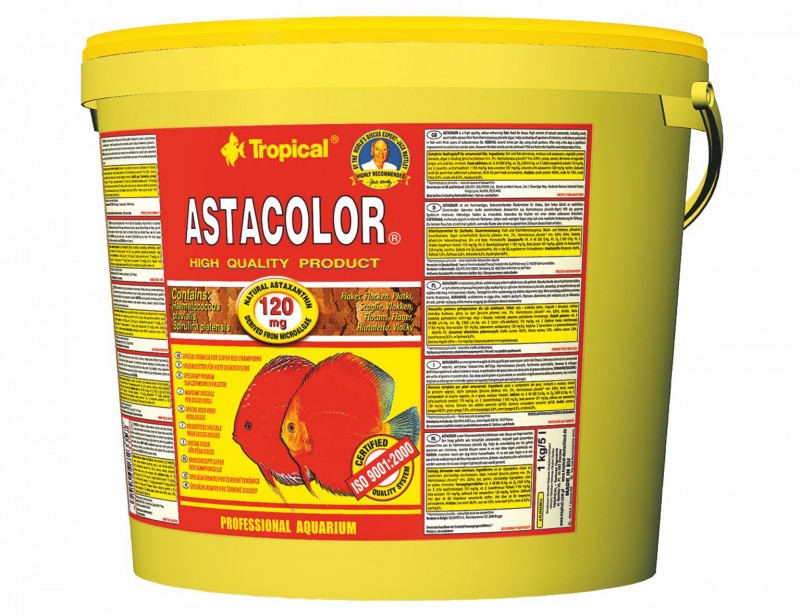 TROPICAL Discus Astacolor 5L/1kg vybarvení