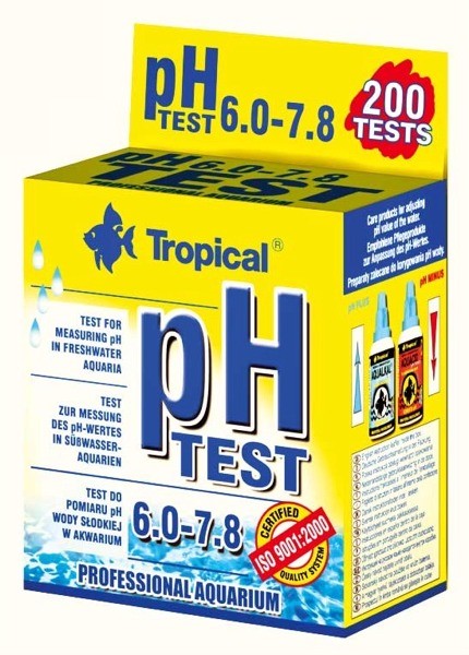 Tropical TEST pH 6.0-7.8