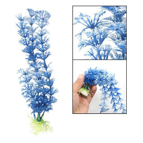 Rostlina plastová Ambulia 22 cm, modrá