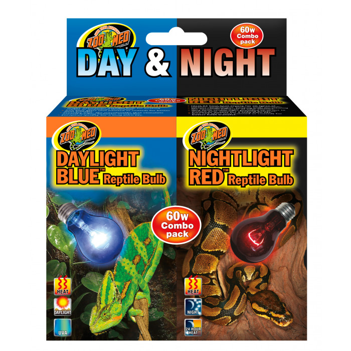 Zoo Med žárovka Day/Night Reptile Bulb Combo