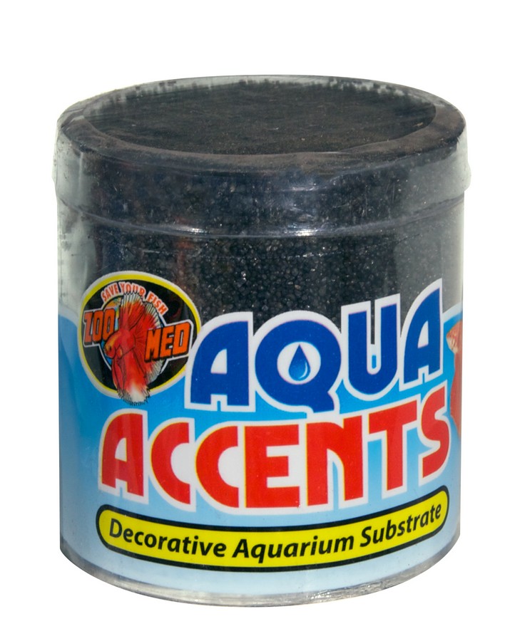 Zoo Med kamínky Aqua Accents půlnoční černá 225g