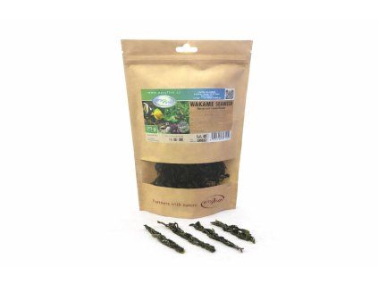 wakame krevetky