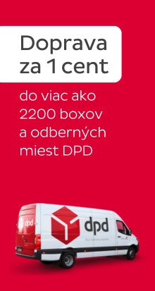 DPD doprava len za 1 cent - vlavo