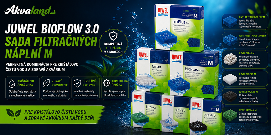 sada JUWEL naplni do filtra Bioflow M