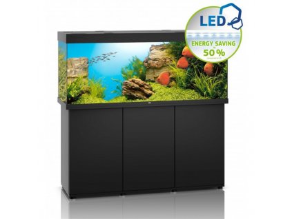 Juwel Rio LED 450 akvárium set čierne 151x51x66 cm, 450 l