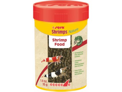 sera shrimps nature