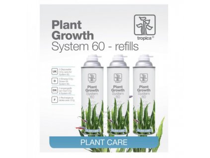 tropica co2 system 60 nahradne naplne