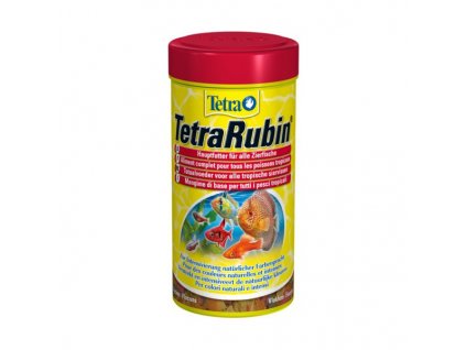 Tetra Rubin 250ml  podporuje vyfarbenie rýb