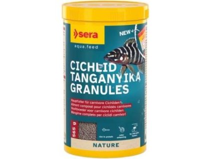 sera cichlid tanganyika granules nature