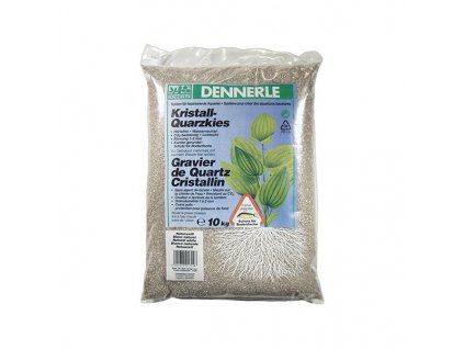 Dennerle Kristall-Quarzkies 10kg - prírodná biela