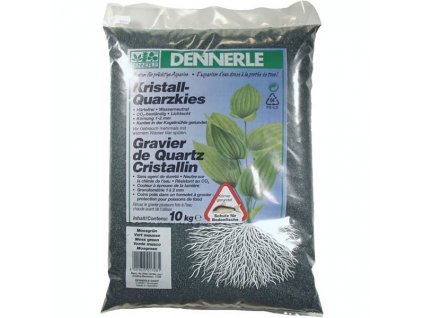 Dennerle Kristall-Quarzkies 10kg - zelený