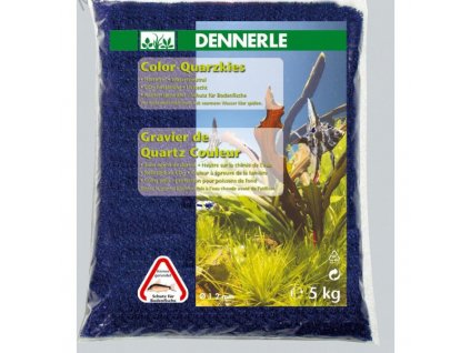 Dennerle Color-Quarzkies 5kg modrý
