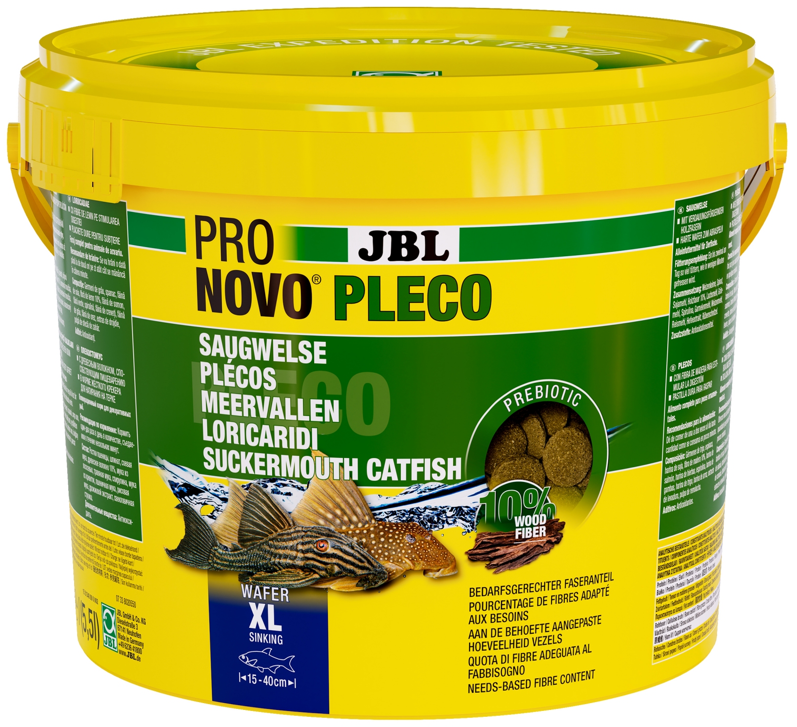 JBL ProNovo Pleco XL 5.5l  krmivo pre prisavniky