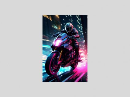 Adrenalinový průlet neonem