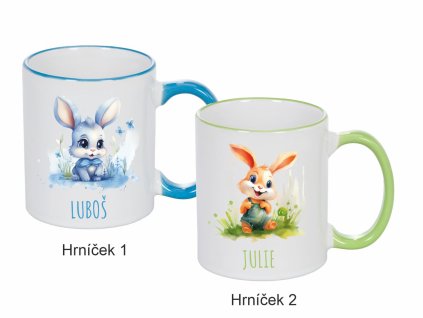 Zajičci Sady hrníčků 2x