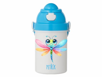 Dětská láhev 400 ml – Barevná vážka
