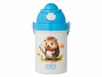 Dětská láhev 400 ml – Ježeček malíř