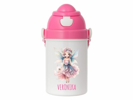 Dětská láhev 400 ml – Květinová víla