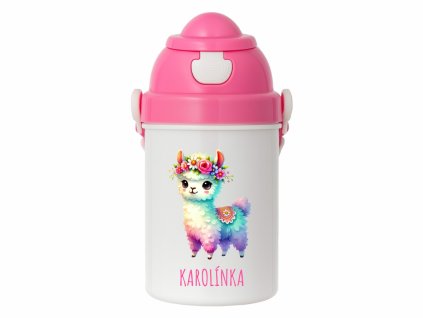 Dětská láhev 400 ml – Lama