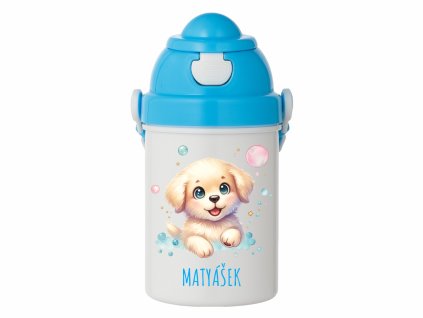 Dětská láhev 400 ml – Pejsek