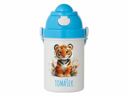 Dětská láhev 400 ml – Tygr