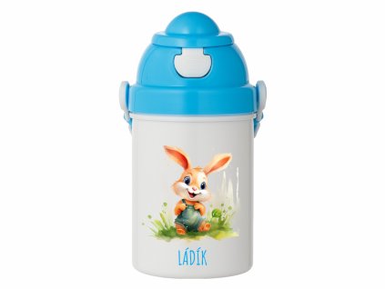 Dětská láhev 400 ml – Veselý zajíček