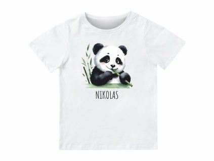 Dětské tričko se jménem – Panda