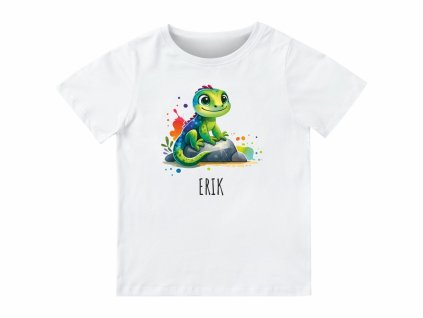 Dětské tričko se jménem – Ještěrka