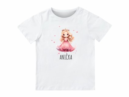 Dětské tričko se jménem – Princezna