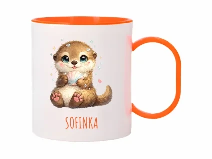 Plastový hrnek 300 ml - Vydra