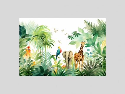 Safari v Akvarelové Džungli