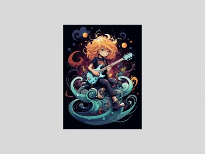 Kytarová Múza v Nočním Světě