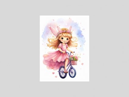 Víla s květinovým košíkem