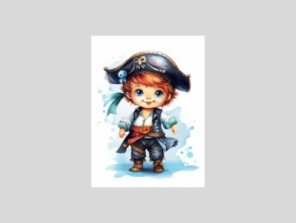 Malý Akvarelový Pirát