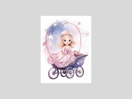 Dívka na Měsíčním Kočárku