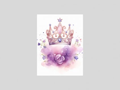 Královská Koruna s Květinami