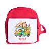 Dětský batůžek s potiskem – Autobus plný zvířátek