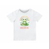 Dětské tričko se jménem – Žabička na leknínu a duha