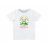 Dětské tričko se jménem – Žabička na leknínu a duha