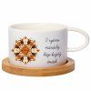 Hrnek makronka 200 ml – Dýňová mandala