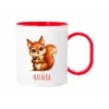 Plastový hrnek 300 ml - Veverka a žalud